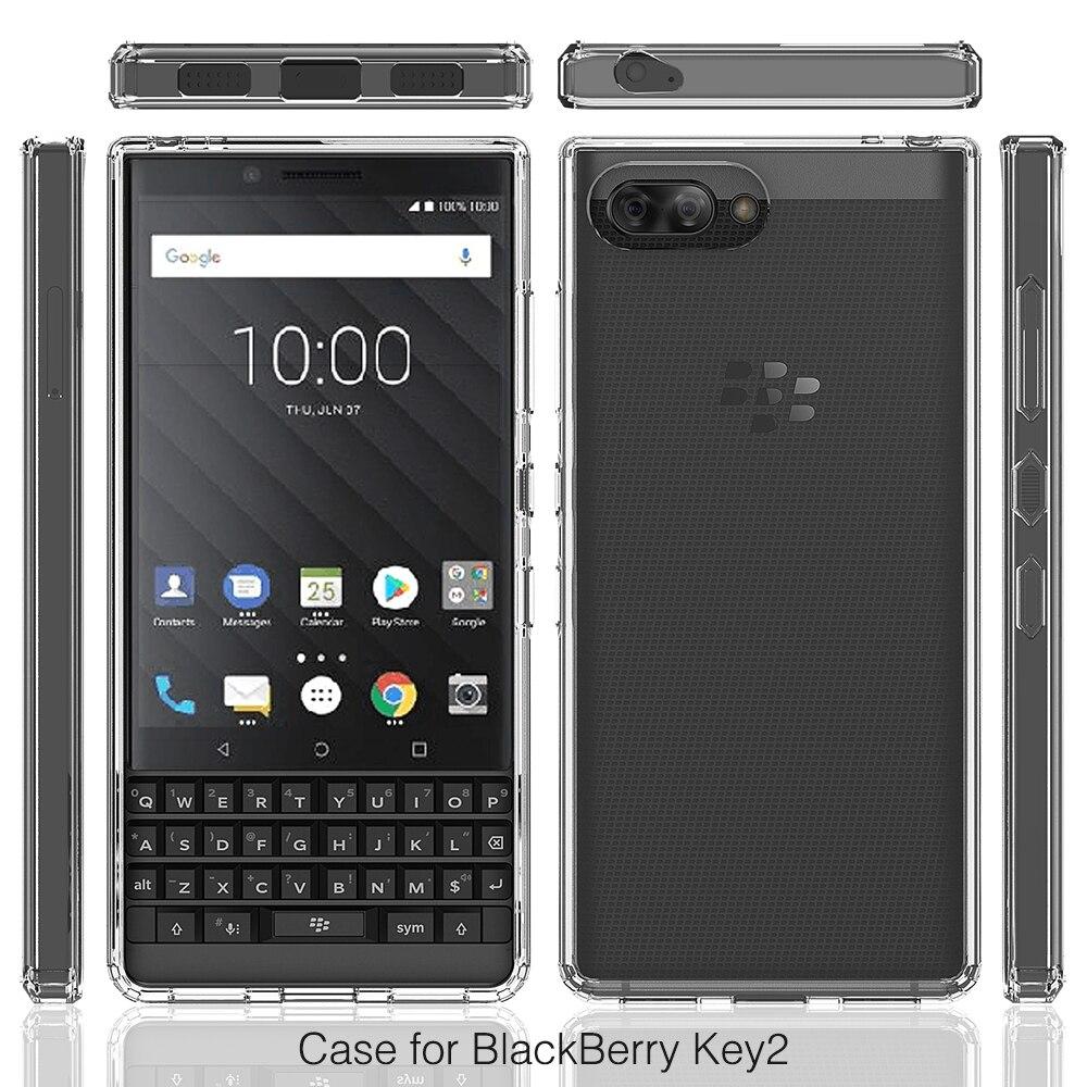 Ốp dẻo trong suốt Black Berry KEY 2 (Hàng chính hãng)