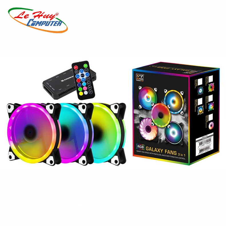 BÁO GIÁ Case Xigmatek Mystic 9 | Shopee Lazada Sendo Tiki mới nhất 76 Fan Case Xigmatek Cy120+Cb1 (Pack X3 + Controller)