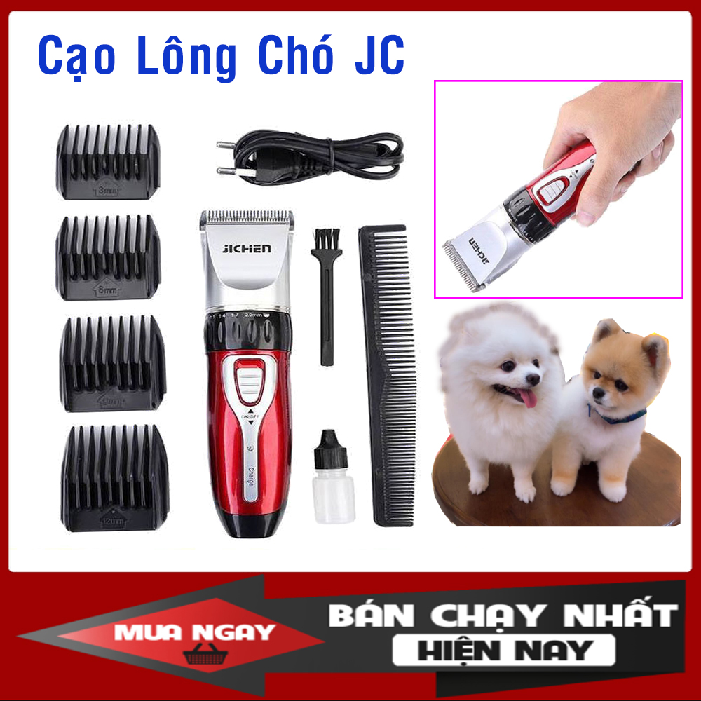 🐹Chăm Sóc Thú Cưng🐹 Tông Đơ Cạo Lông Chó Mèo, Bộ Dụng Cụ 0817 Chính Hãng JiChen, An Toàn Cho Các Con, Bảo Hàng 6 Tháng