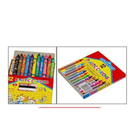 Sỉ 5 hộp sáp màu Hồng Ân (hộp 12 màu)