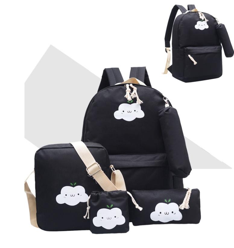 BỘ 5 MÓN BALO TÚI XÁCH CLOUDY THỜI TRANG