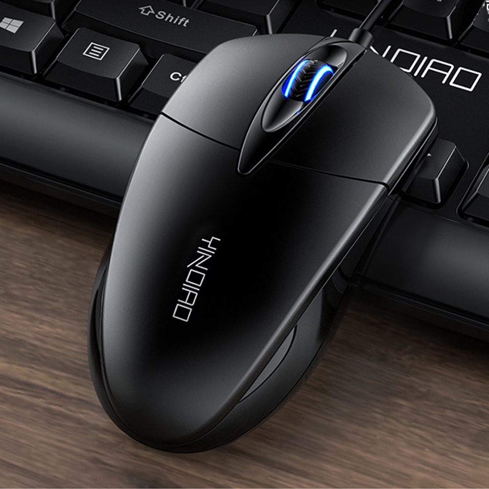 Chuột máy tính văn phòng có dây Poermax- G2