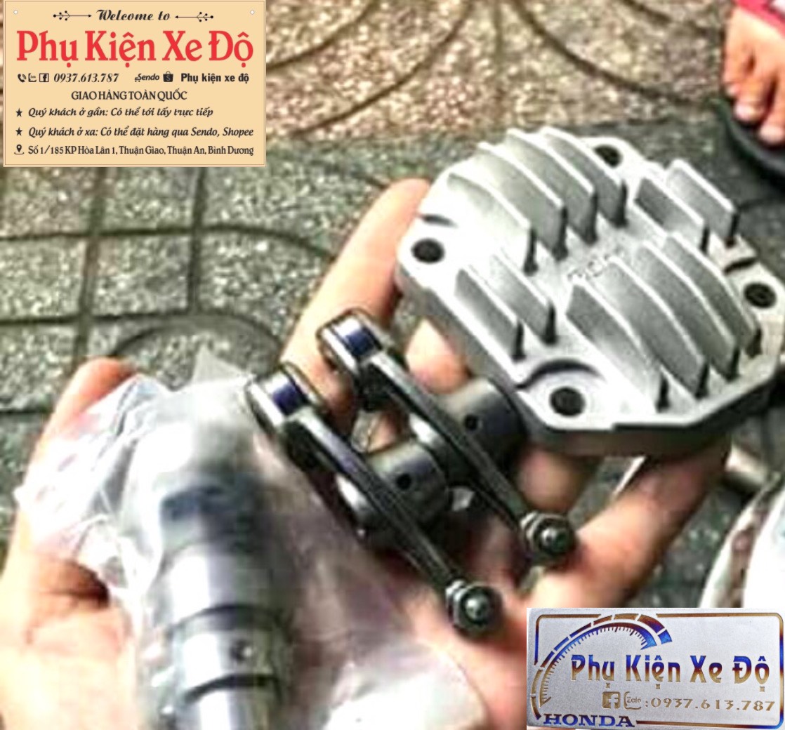 Full bộ cam cò lăn nắp độ UMA cho Wave Dream