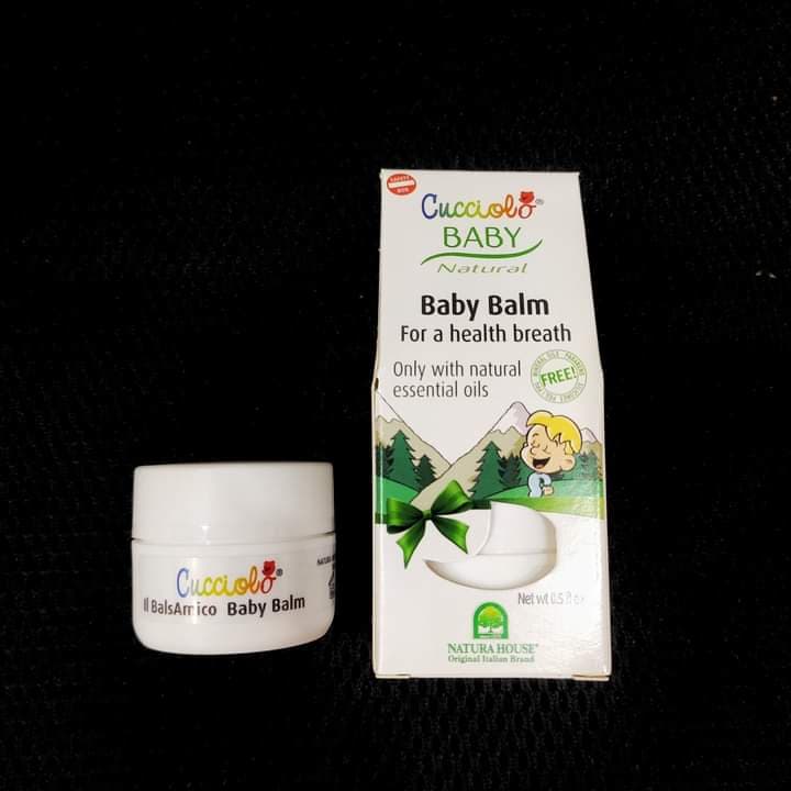 Sáp giữ ấm Baby Balm Cucciolo 15ml
