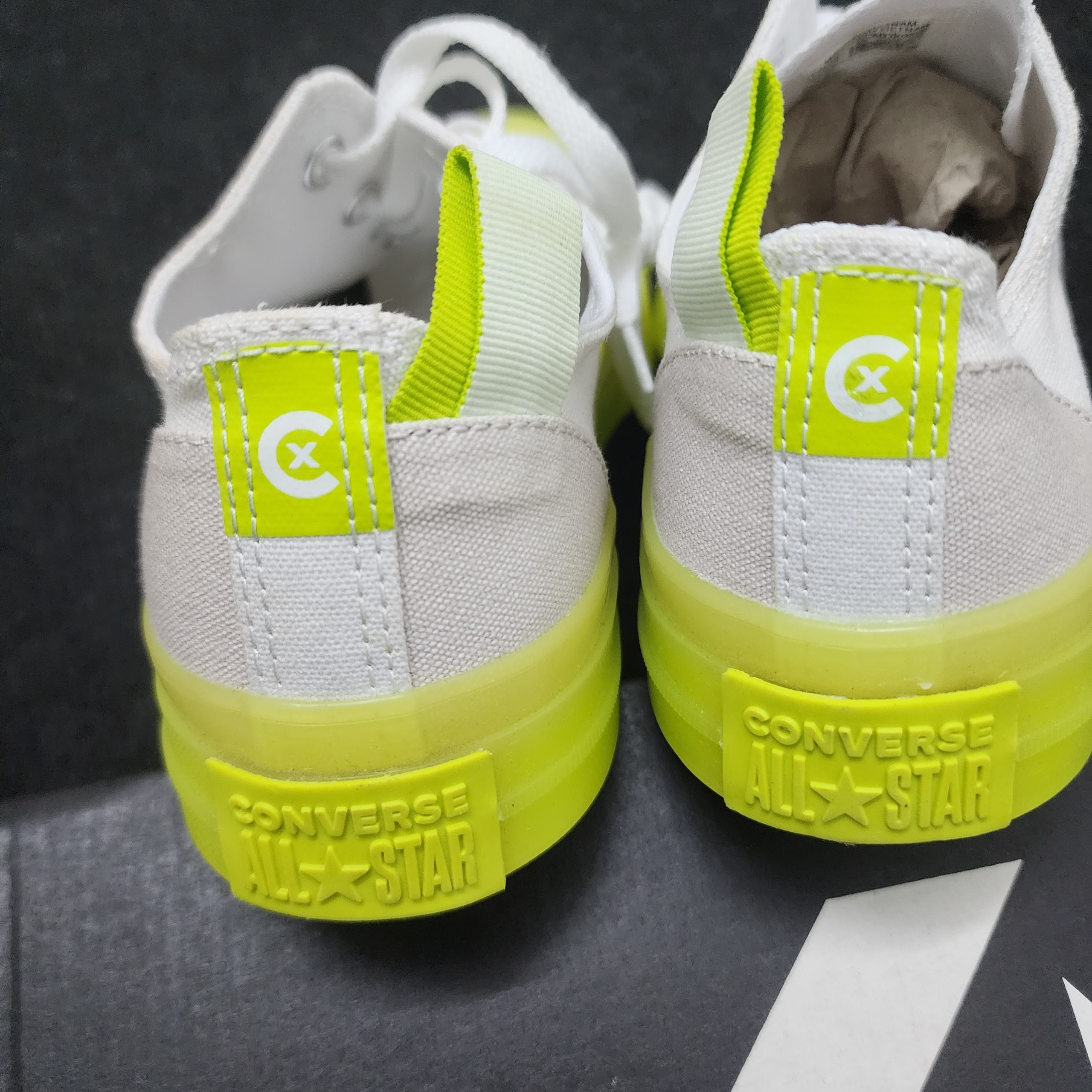 [ Chính hãng ] Giày Converse CX trắng xanh lime cổ thấp nam