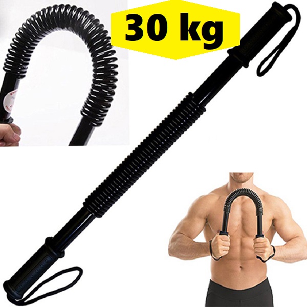 Gậy Bẻ Tập Cơ Tay , Gậy Lò Xo Tập Gym Cao Cấp Lực Bẻ 20, 30, 40, 50, 60kg Đàn Hồi Tốt Phù Hợp Luyện Tập Thể Thao Tại Nhà