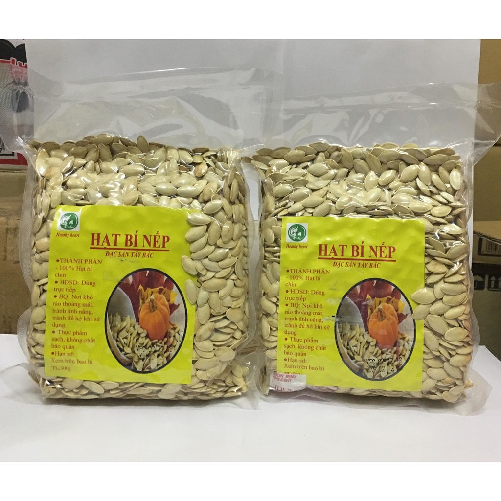 500gr hạt bí ta rang tay thơm ngon