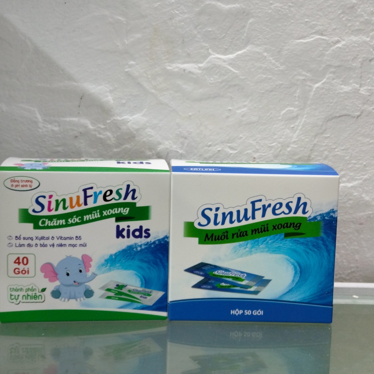 Muối rửa mũi xoang SinuFresh cát linh
