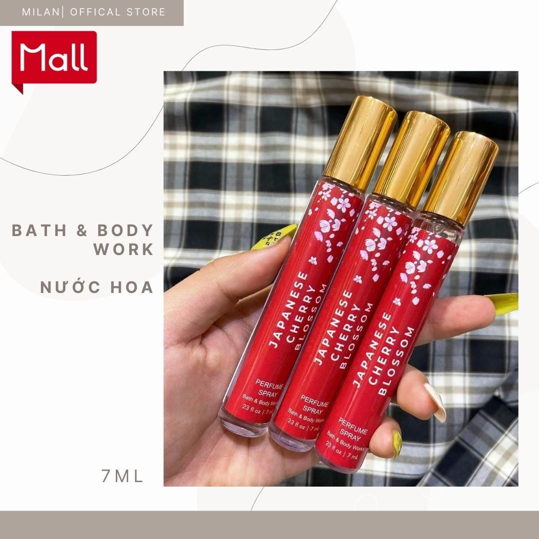 [Mẫu thử] xịt thơm body mist bath & Body Works