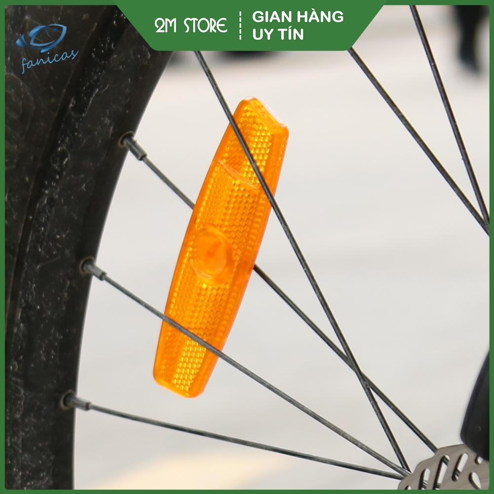 (CHỌN MÀU) Phản Quang Cảnh Báo Gắn Nan Hoa Xe Đạp