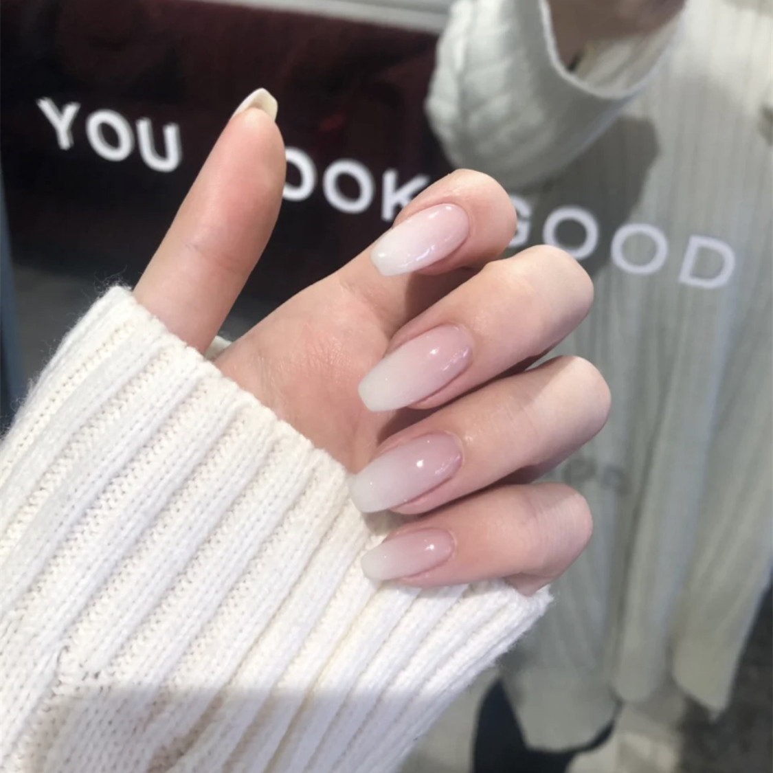 [Hàng Tặng - Không bán] Set 24 Móng giả ❤️ Tặng Chai Keo Dán Móng