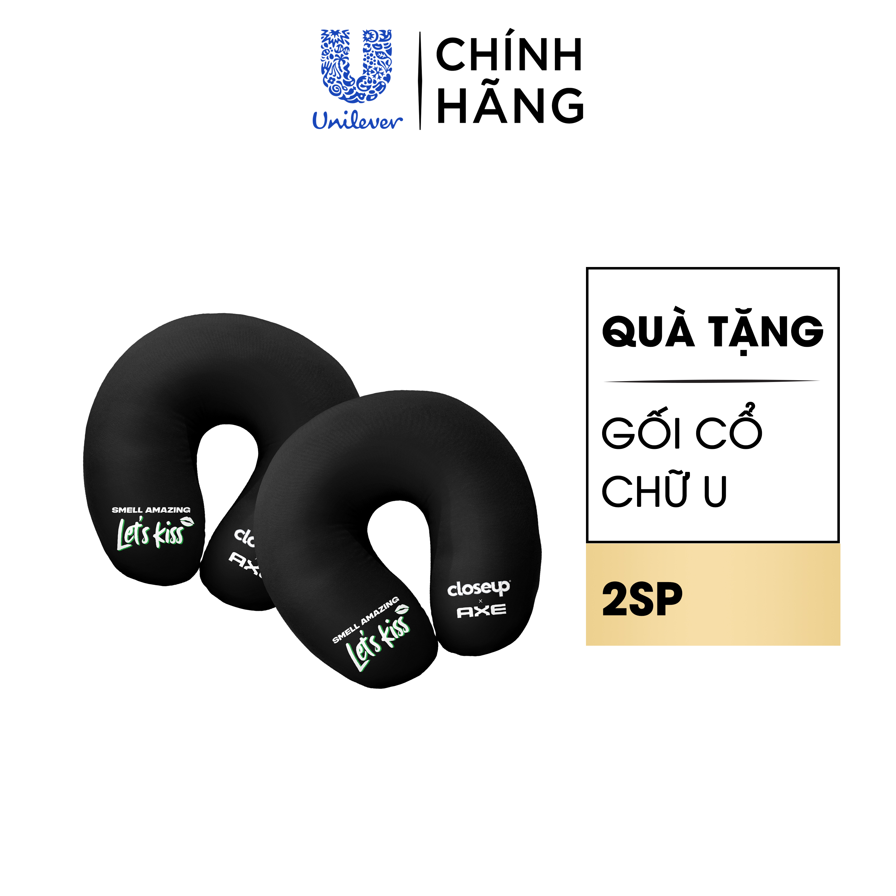 [Hàng tặng không bán - HB Gift] Gối cổ CLOSEUP