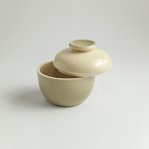 Thố gốm kèm nắp (Tu Hú Ceramics) - size 6, 170ml