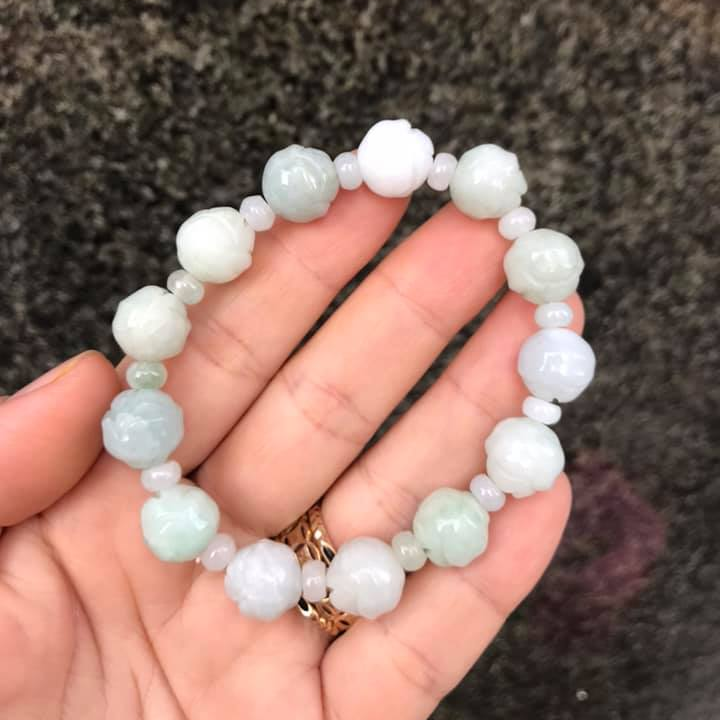 VÒNG TAY LIÊN HOA 10LY MIX KIỂU