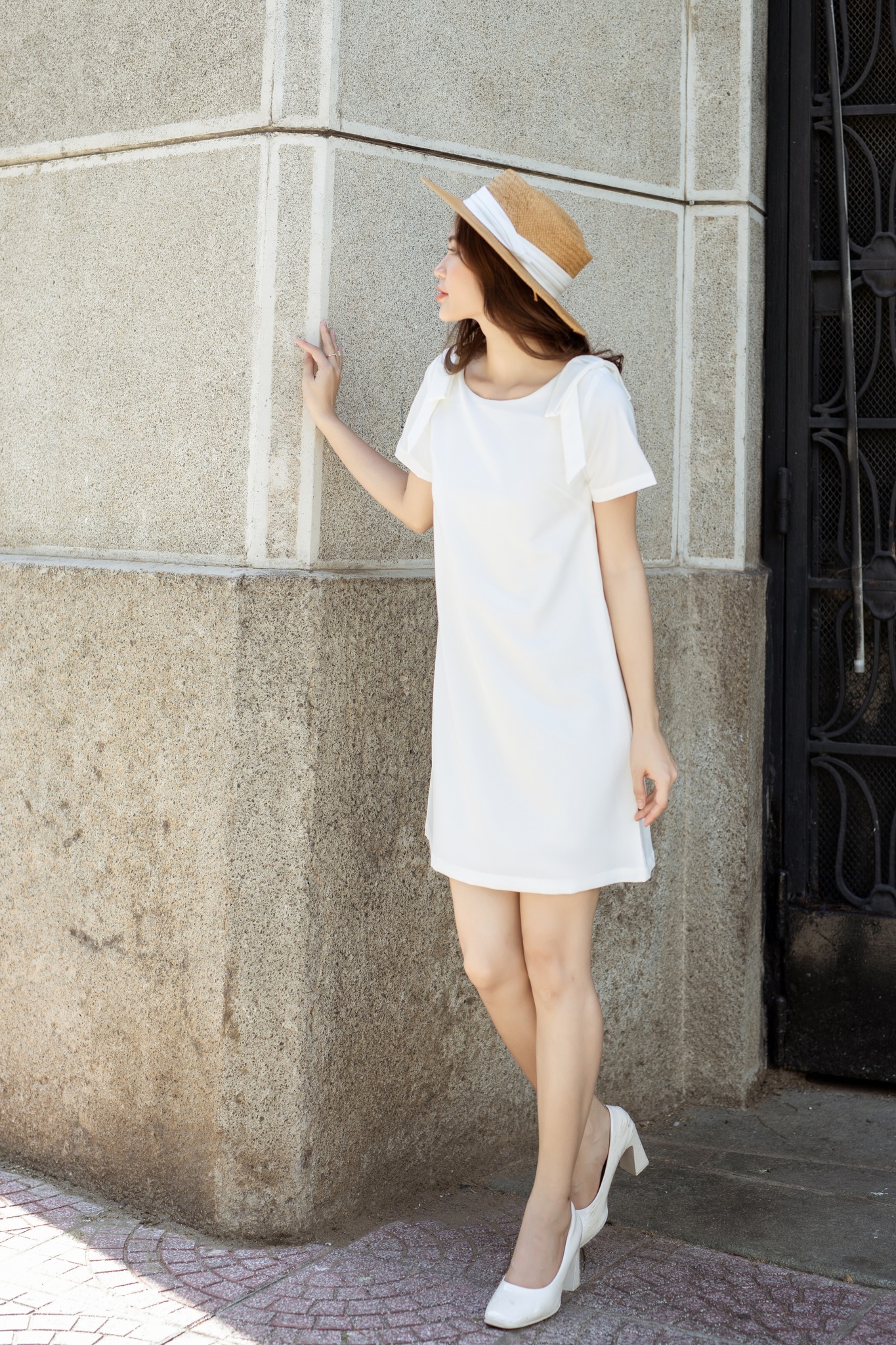 LIGAM - ĐẦM SUÔNG TRẮNG DALISA DRESS