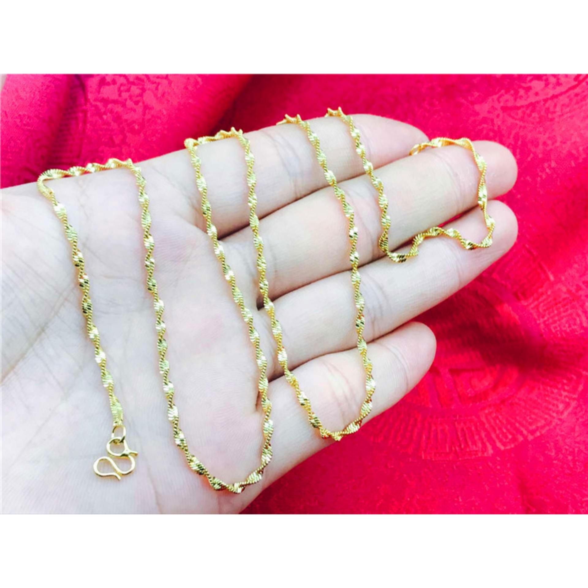 Dây chuyền nữ dạng xoắn