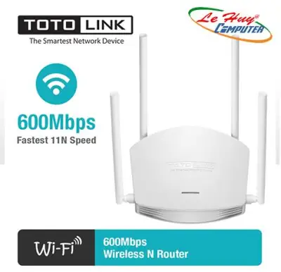 Bộ phát WiFi Router TOTOLINK 600Mbps N600R