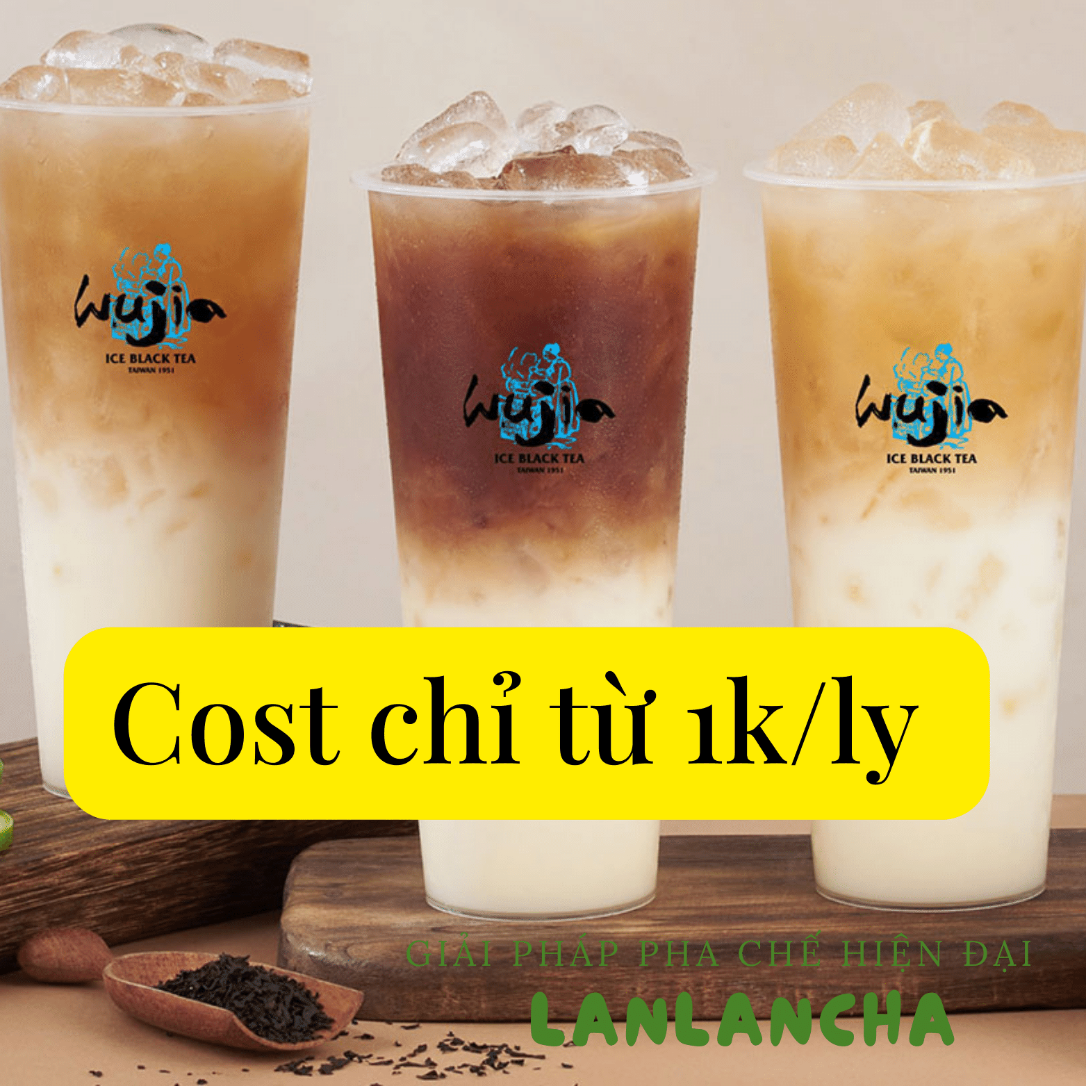 Black Tea Coffee Taste NG18 LANLANCHA
