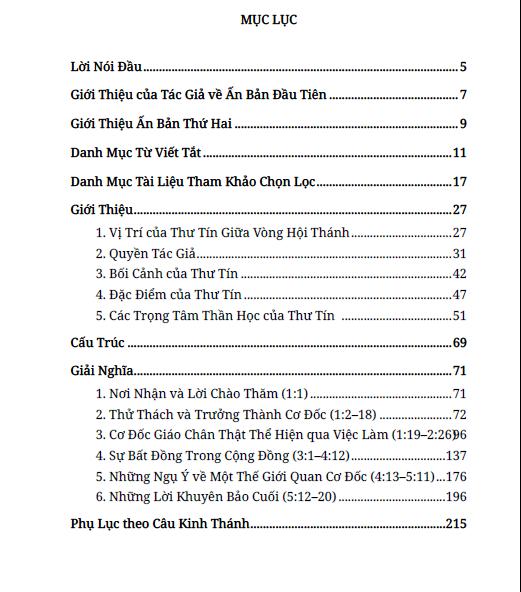 [HCM]Giải Nghĩa Tân Ước Tyndale: Gia-cơ