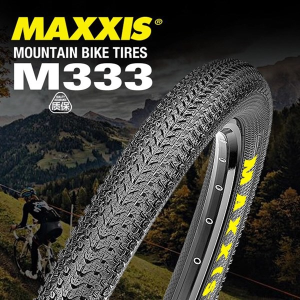 Lốp xe đạp thể thao maxxis pace 26*1.95 m333 hàng chính hãng cao cấp, chống đá dăm, độ bền cao, phu hợp mtb, touring