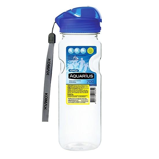 Bình nước Nhựa Tritan Aqua Komax Hàn Quốc 700ml chịu nhiệt độ cao FDA chứng nhận an toàn cho sức khỏe