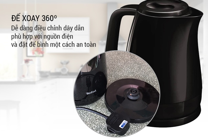 Bình Đun Siêu Tốc Tefal KO1508DE (1.5L) - Hàng chính hãng