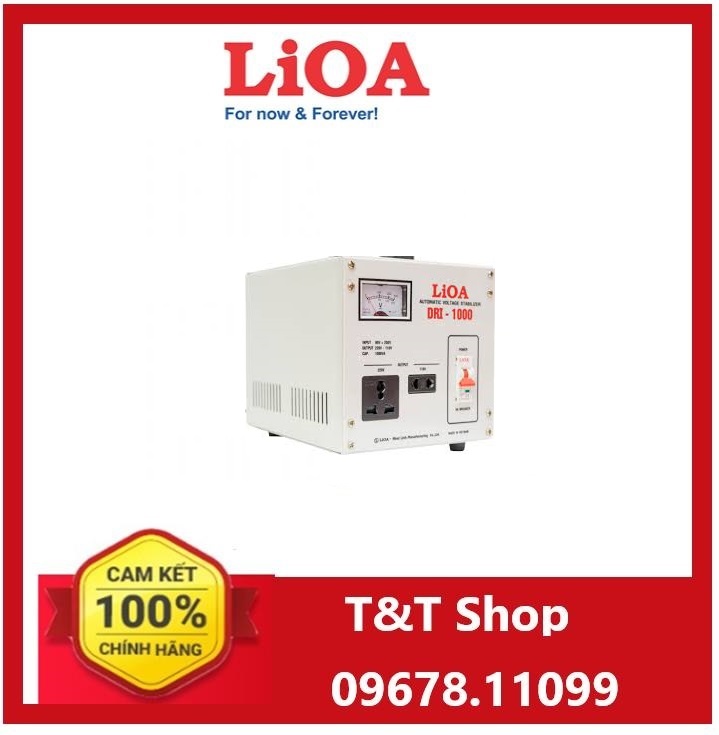Ổn áp Lioa DRI-1000II