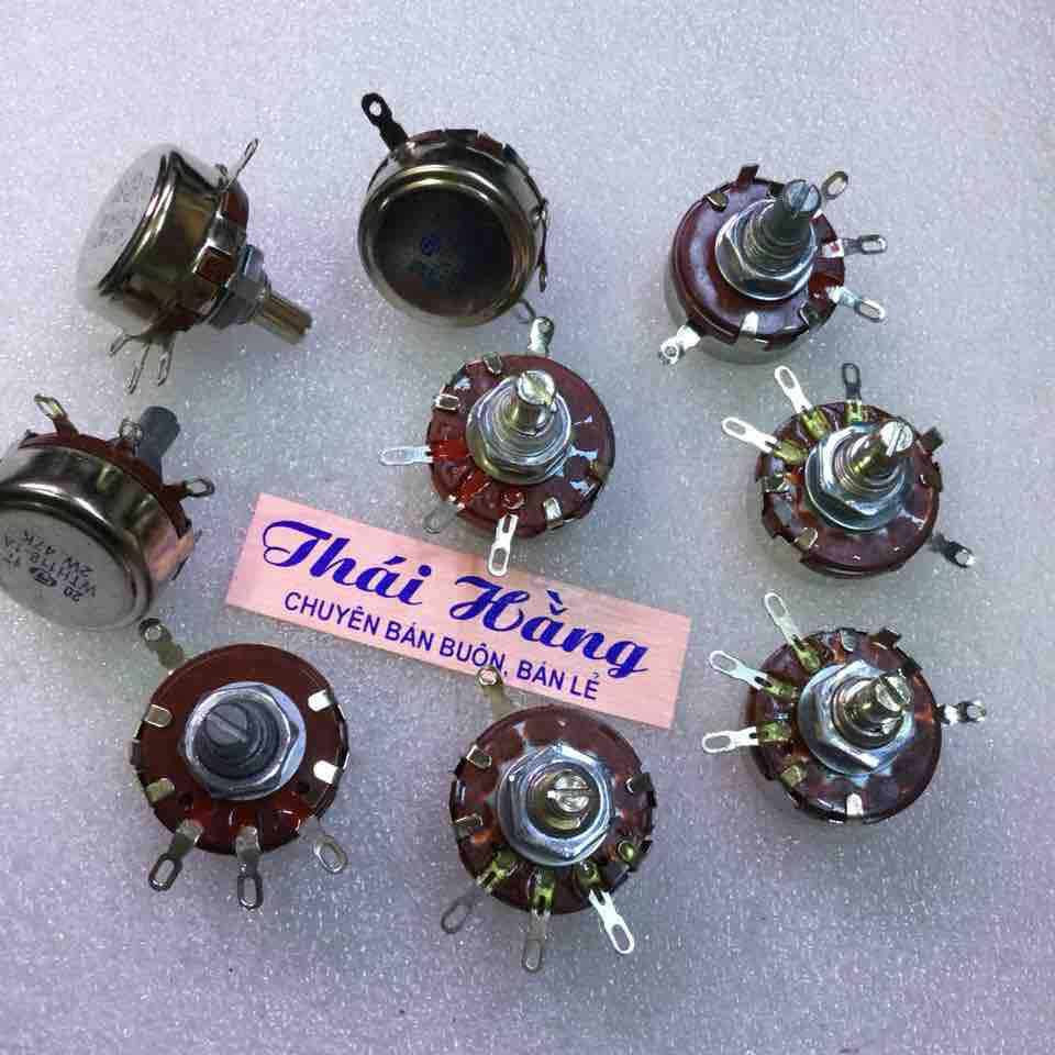 Chiết áp cabon WTH118 -1A -1 k/2.2 k/3.3 k/4.7 k (5 chiếc )