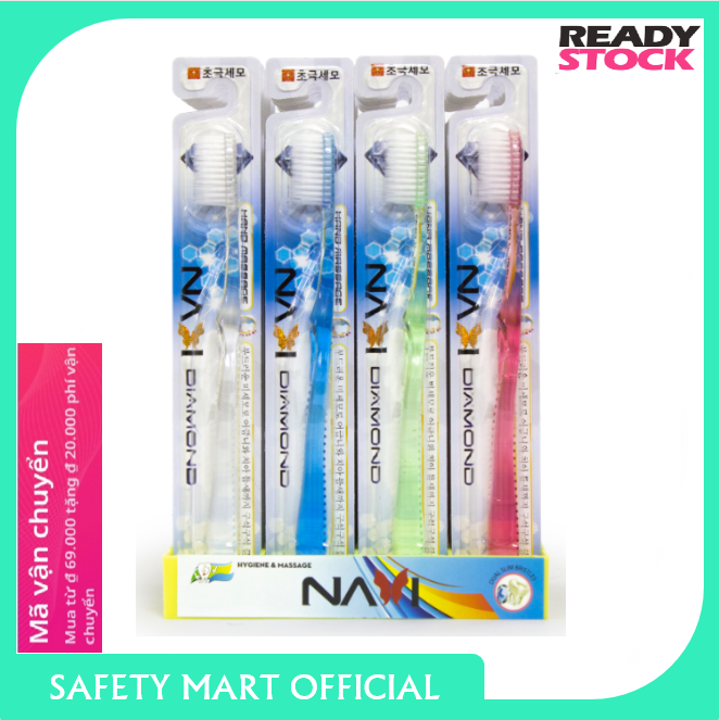 Bàn chải đánh răng NAVI DIAMOND – SILVER Hàn Quốc