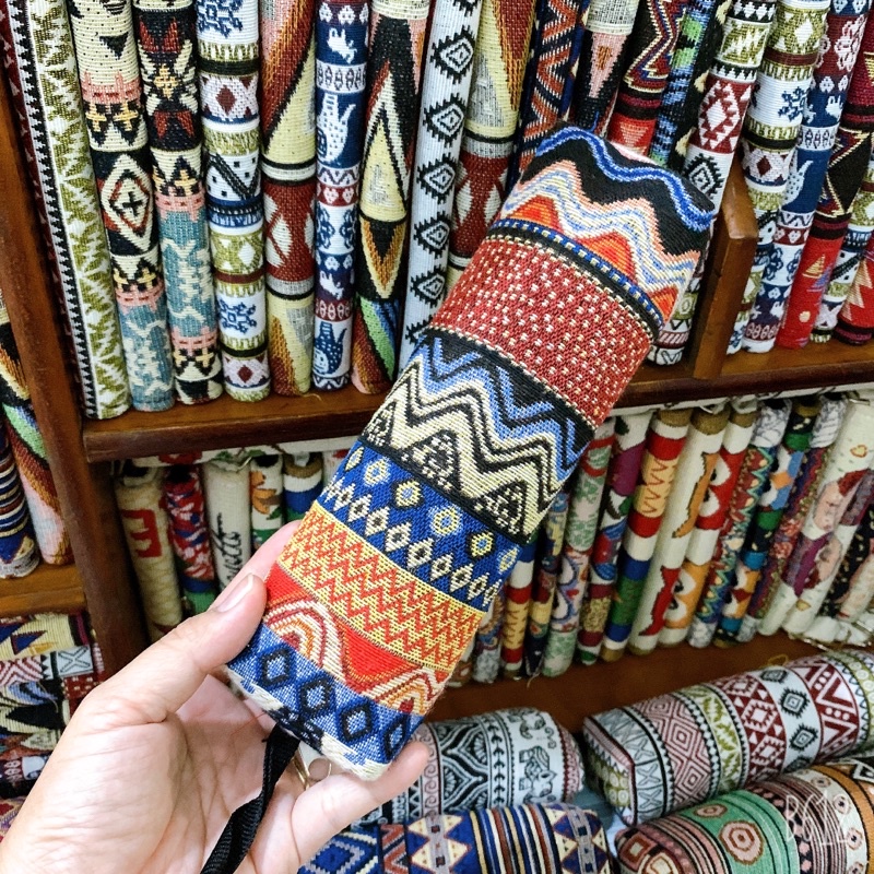 Bóp bút thổ Cẩm
