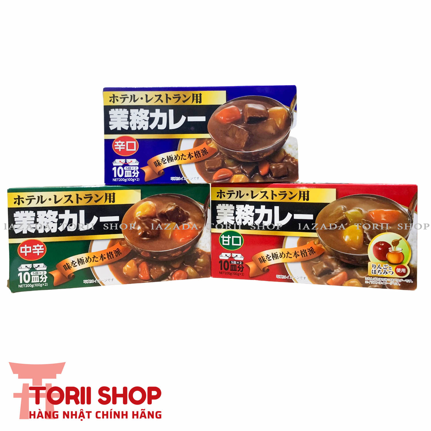 Viên Cari kiểu Nhật Kobe Bussan 200g