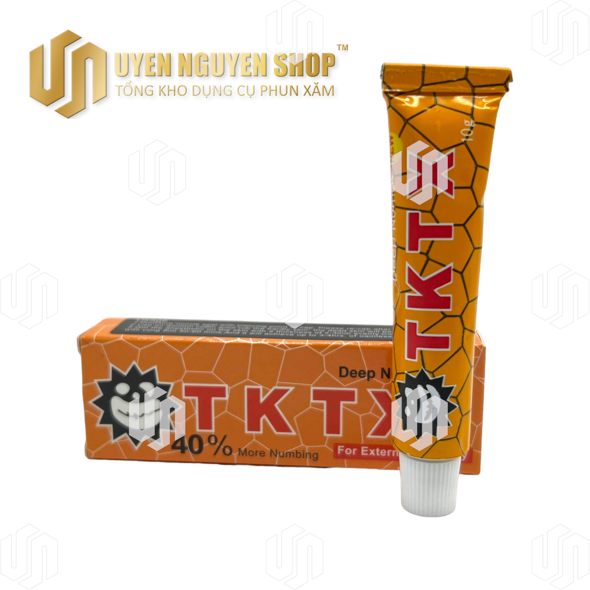 TKTX 40% vàng hỗ trợ Tattoo phun xăm môi mày mí