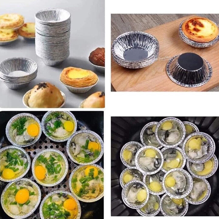 Bát giấy bạc nướng bánh, nướng hàu