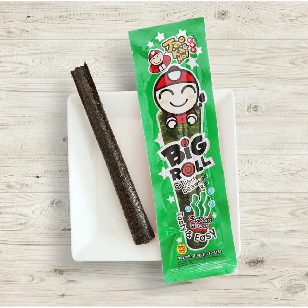LỐC 12] Snack Rong Biển cuộn Big Roll Thái Lan