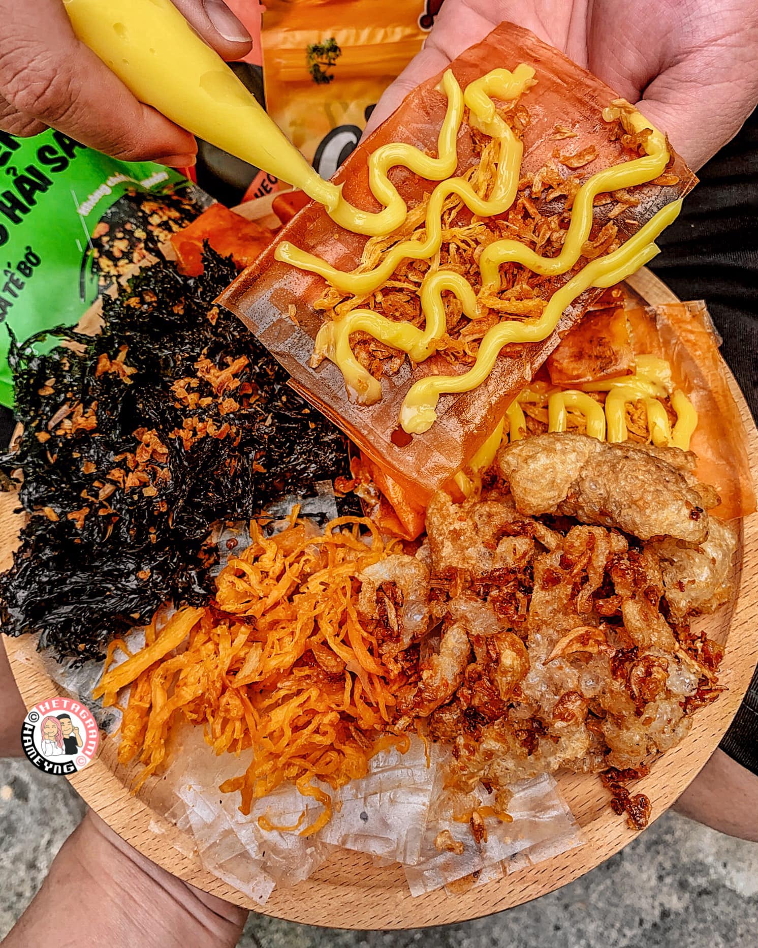Bánh tráng Abi Snack