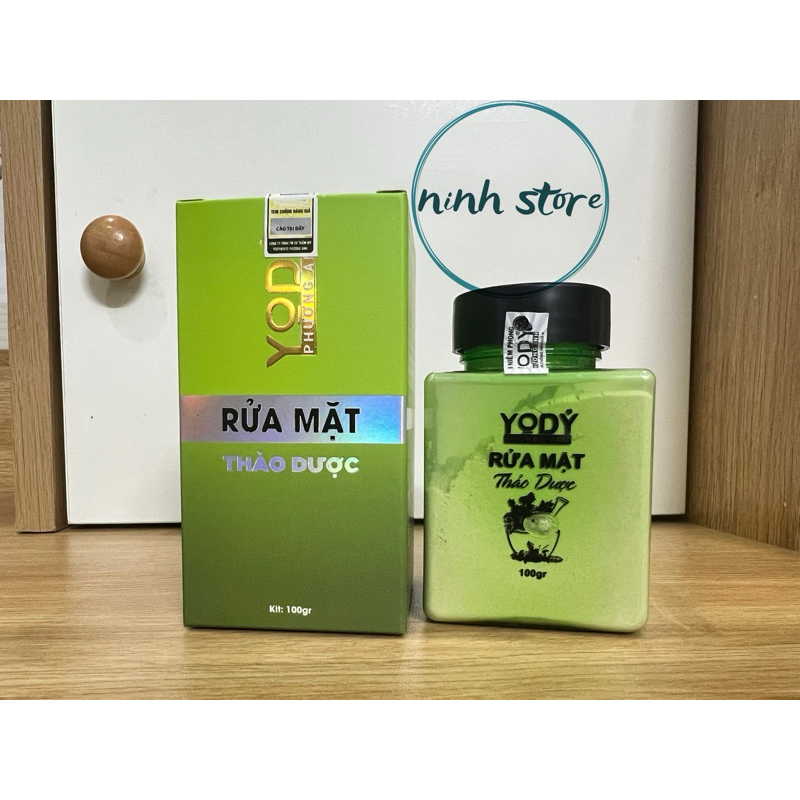 Bột Rửa Mặt thảo dược YODY White Phương Anh 100ML