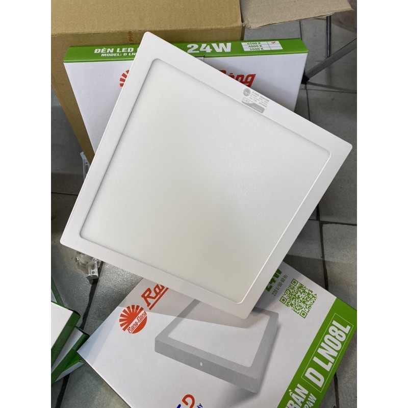 Đèn ốp trần vuông 24W