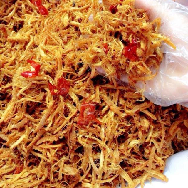 100G mực tẩm xé sợi Nha Trang