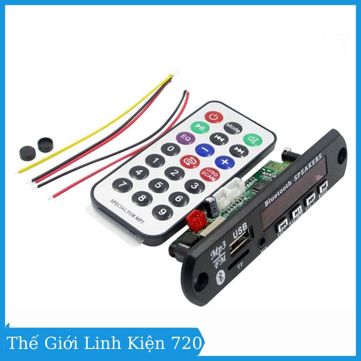 Mạch giải mã MP3có BLUETOOTH 7-12VDC