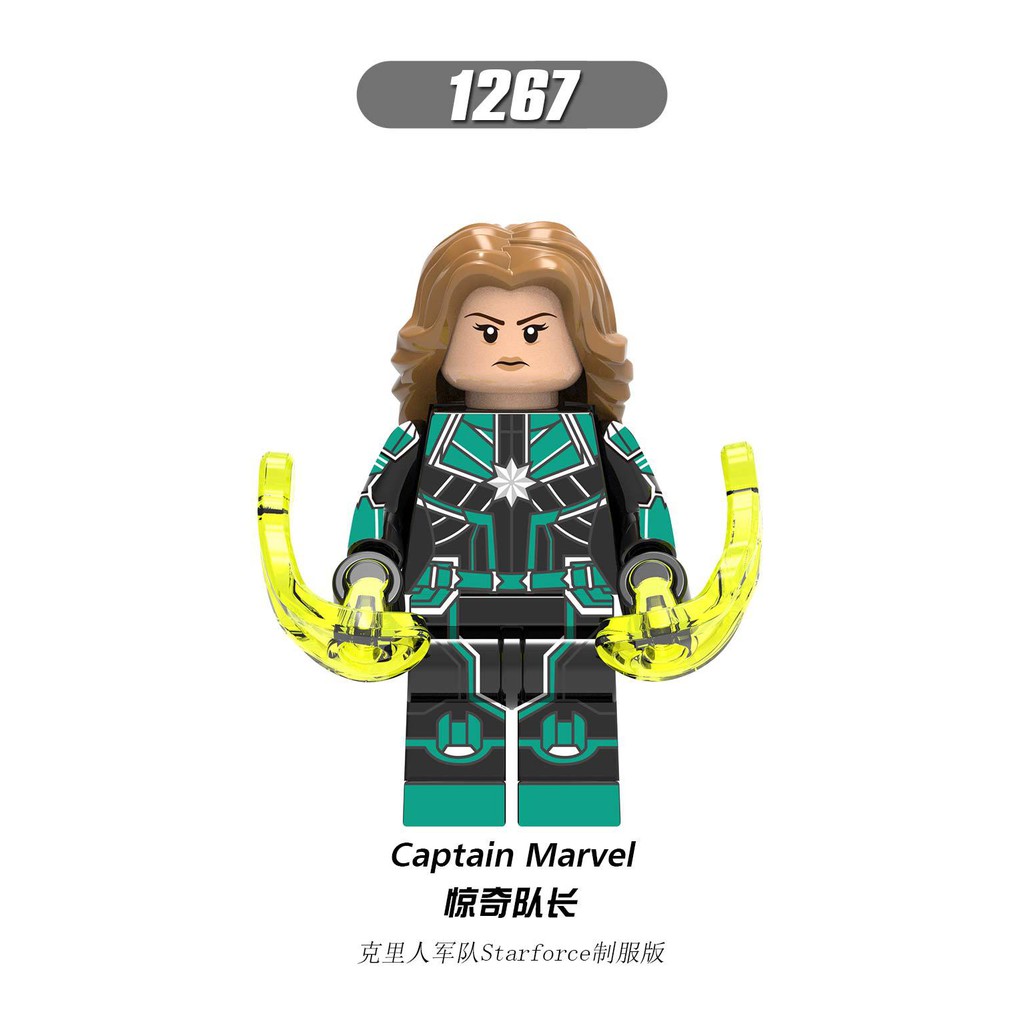 Mini Nhân Vật Siêu Anh Hùng Iron Man War machine Thor Captian - Lắp Ráp Mini X0258