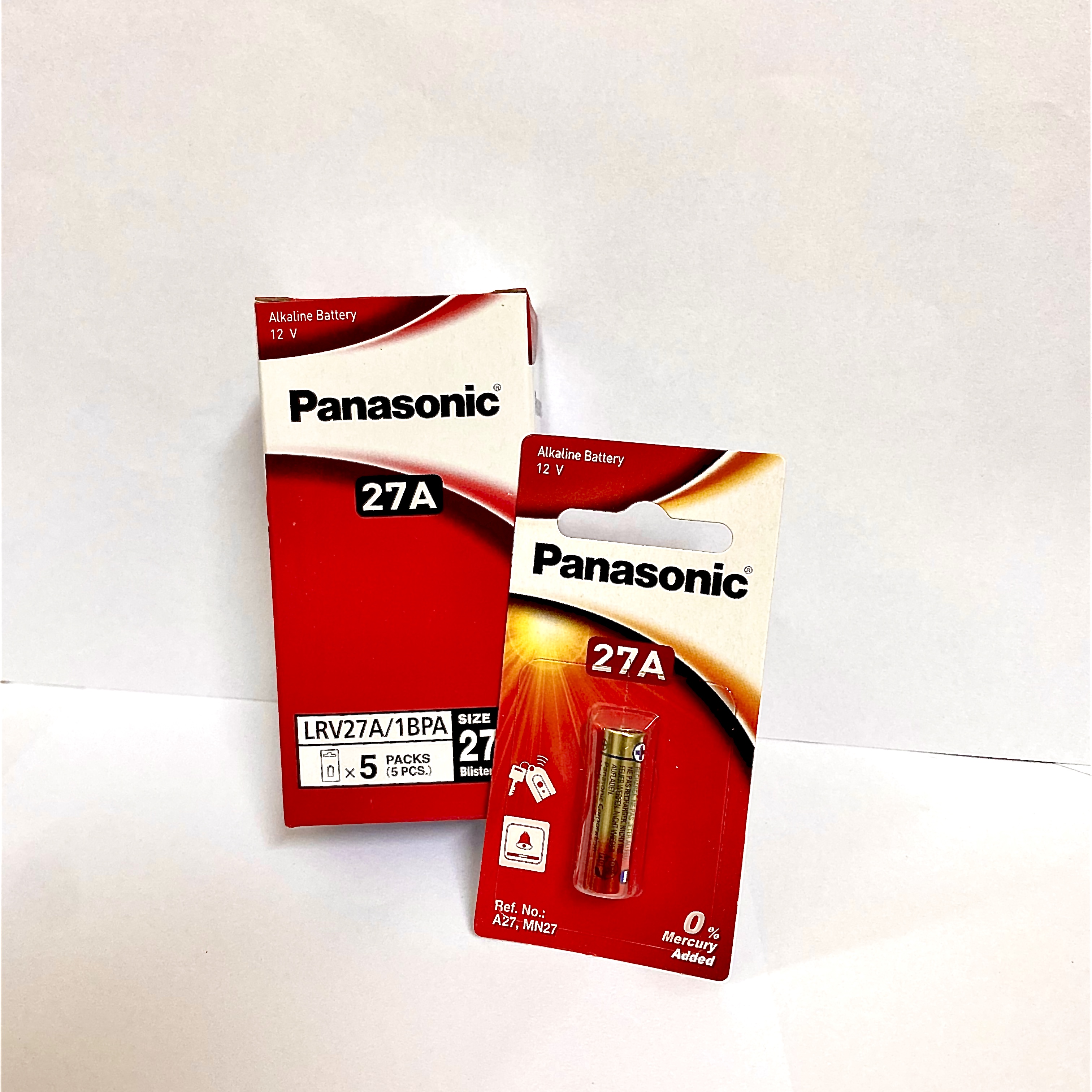 Pin Pin12V 27A Panasonic 27A/ Pin A27/ 27A/ A27BP/ G27A/ GP27A/ L828 Dùng Cho Remote ô tô, cửa cuốn, chuông cửa...