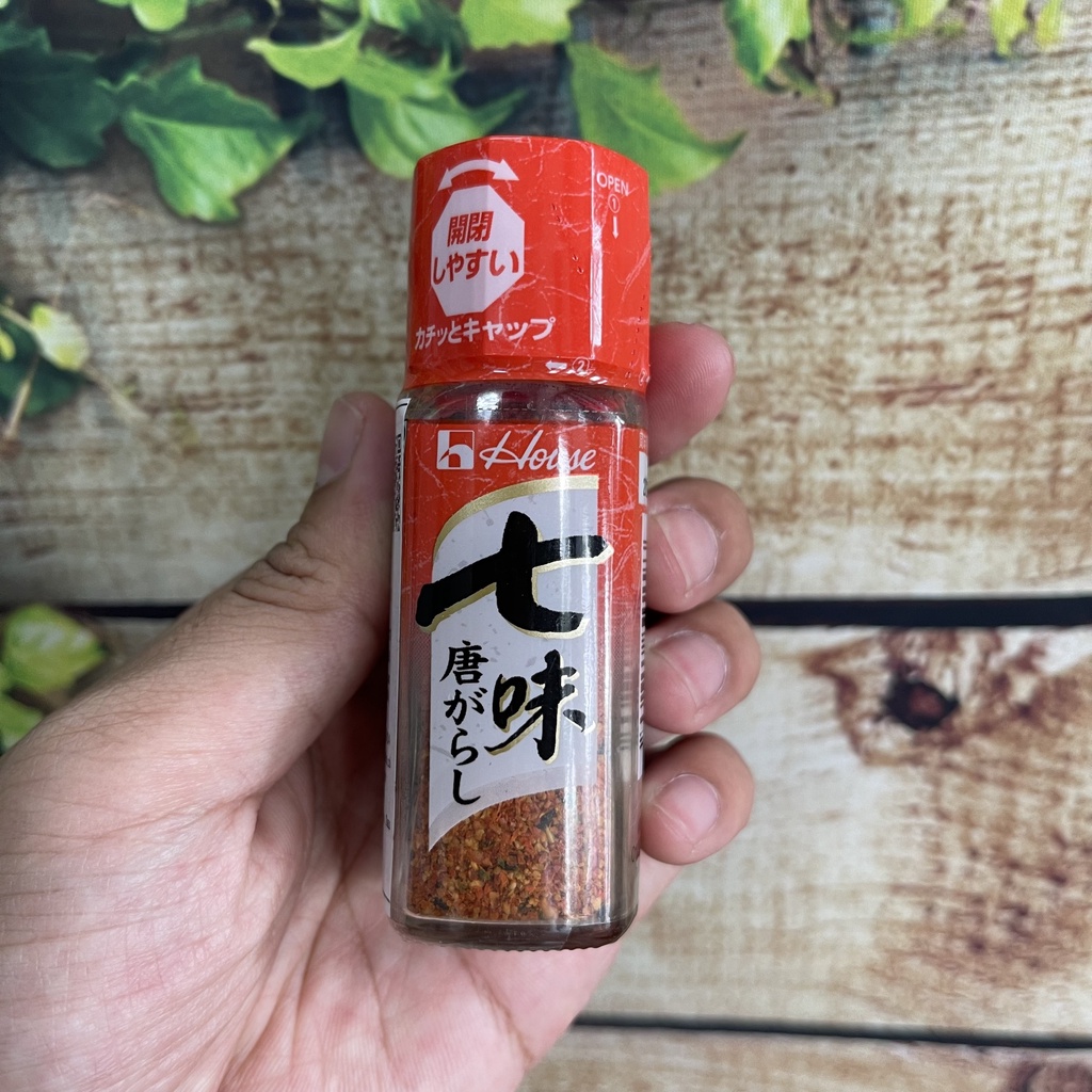 Date 12/25  Bột Ớt Shichimi Togarashi {House} Nhật Bản - 17g