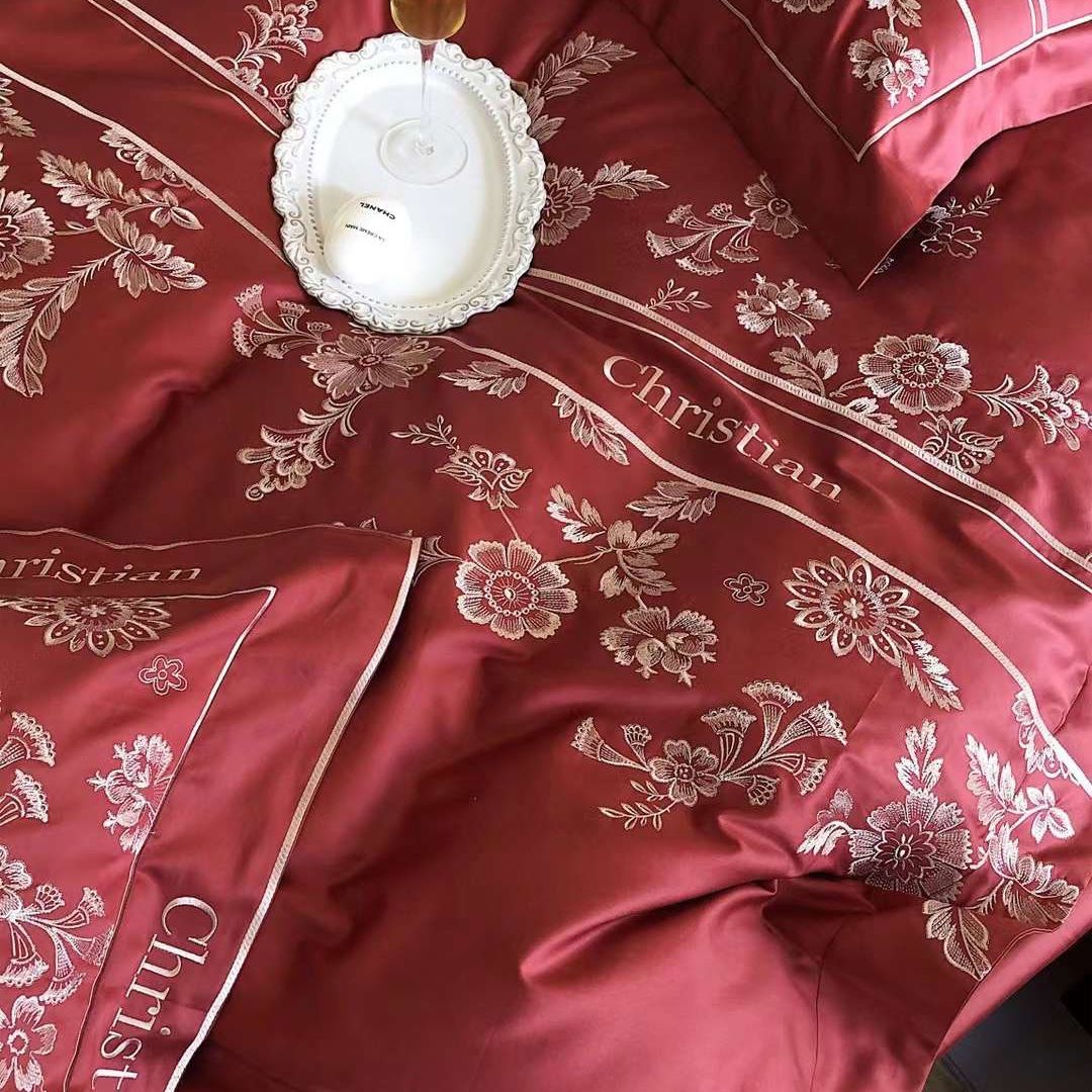 Set quilt silk woven d-i-o-r c015