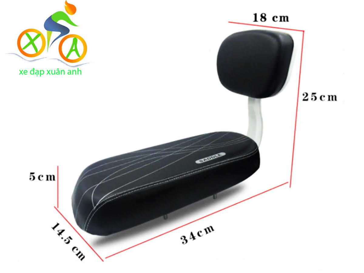 [xedapxuananh] Đệm Yên Sau Xe Đạp