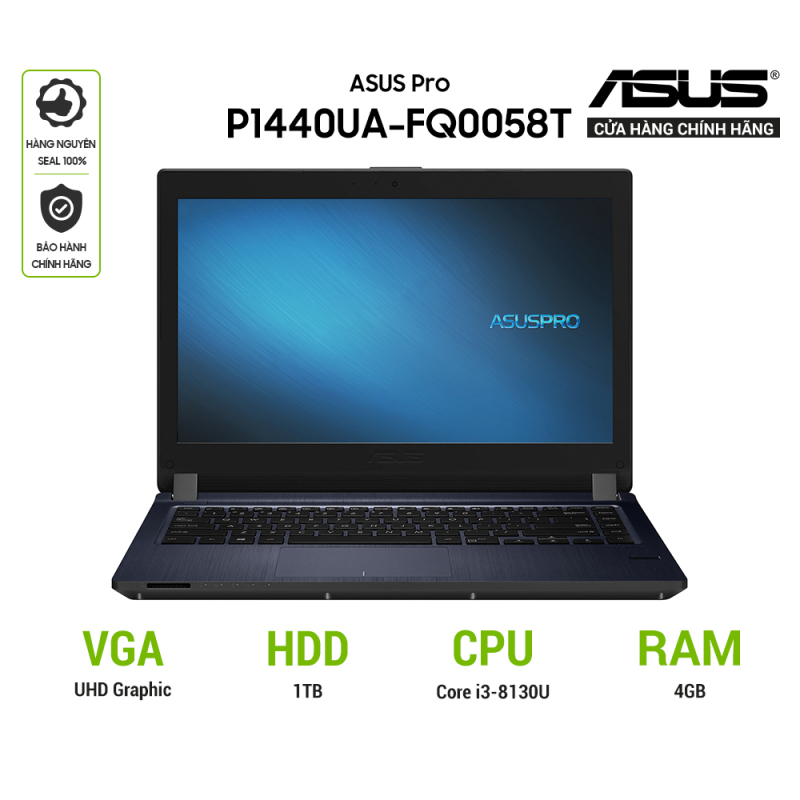 Bảng giá Laptop ASUS P1440FA-FQ0085T (i3-8145U) 14 inch - màu XÁM Phong Vũ