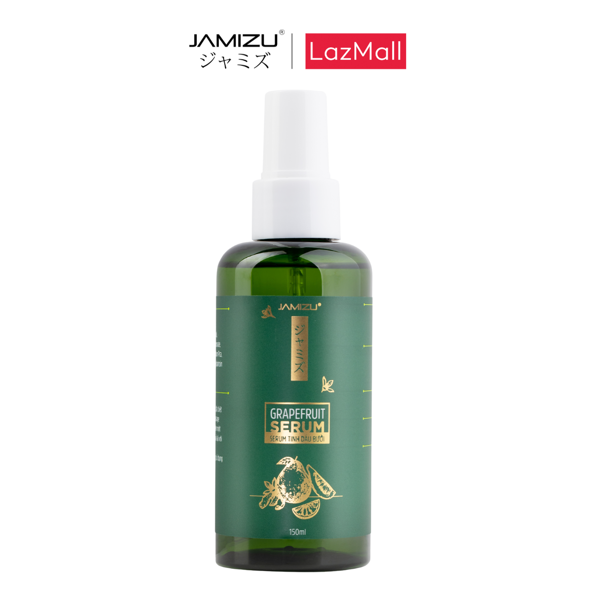 Serum Xịt Kích Thích Mọc Tóc Tinh Dầu Bưởi JAMIZU 150ml