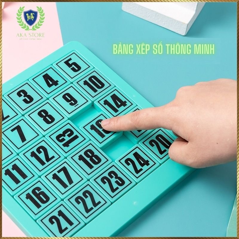 Bảng xếp số từ tính thông minh