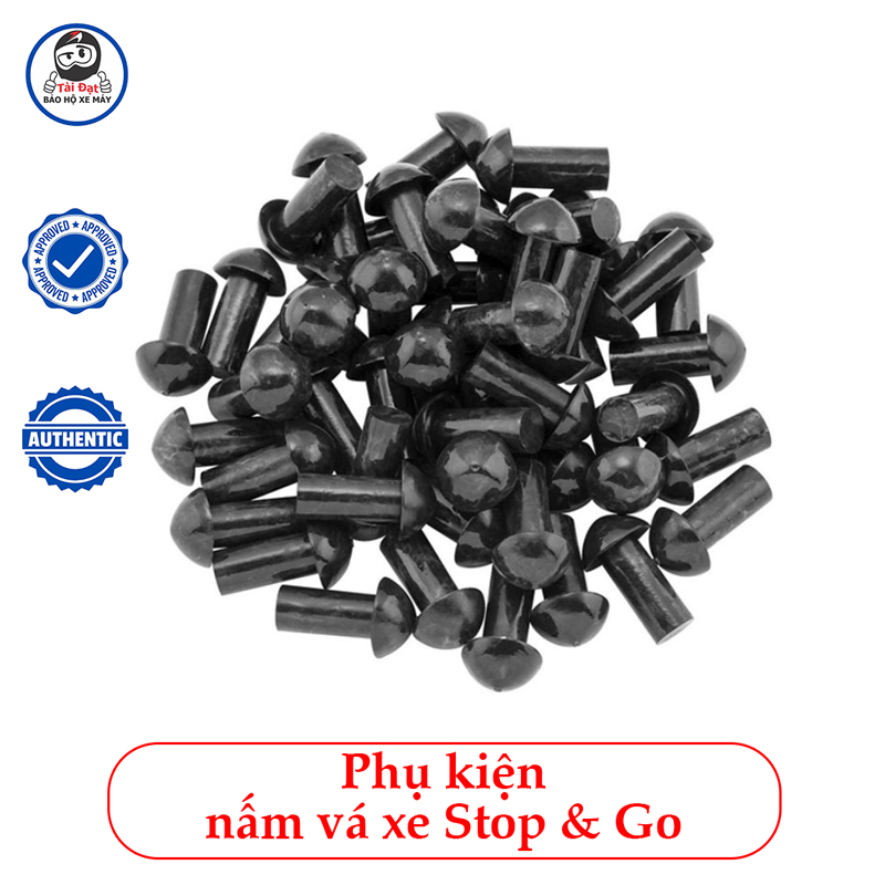 [STOP&GO chính hãng] Phụ kiện nấm vá xe Stop & Go 50 cái