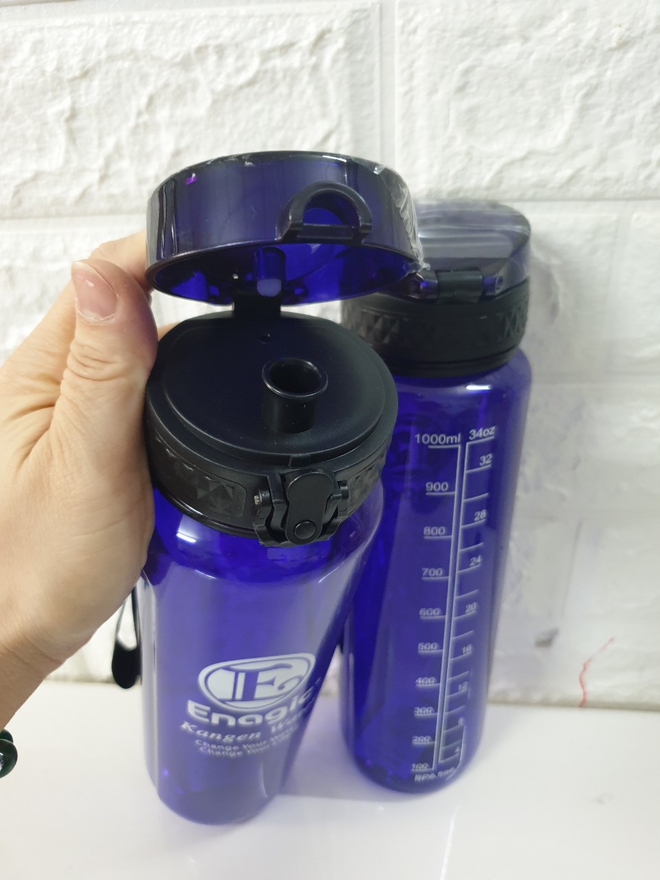 Bình Enagic 1L Đựng Nước Ion kiềm Giữ Hydrogen