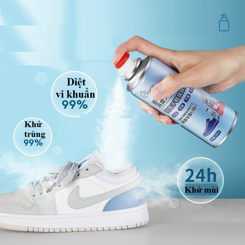 Bình xịt giày chống hôi chân có sẵn
